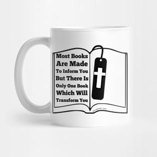 The Bible Will Transform You Mug